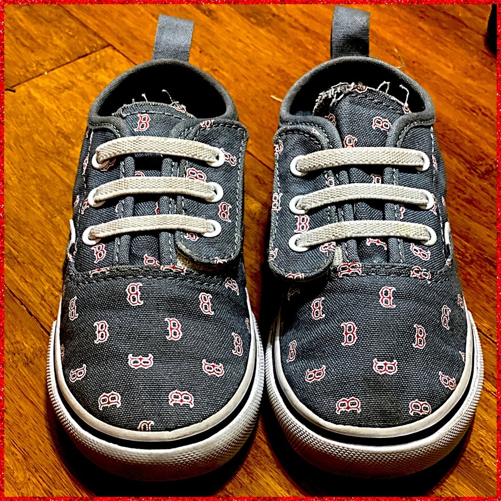 Boston Red Sox Toddler Vans Size 9